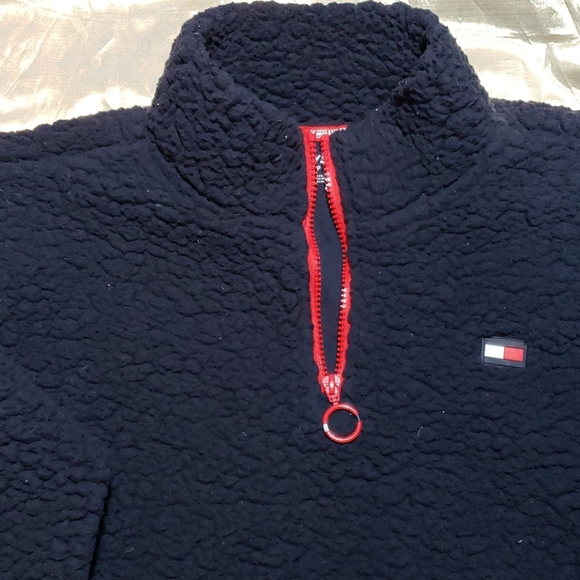 ~Tommy Hilfiger Sport 3/4 Zip Top - Picture 3 of 5